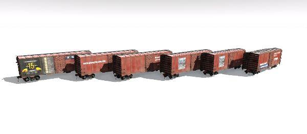 40ft celebration boxcar pack preview image