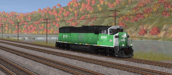 BNSF Patched SD60M Triclops preview image