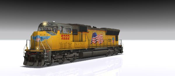 UP SD70M Notched Nose Loco preview image