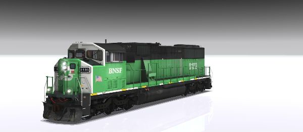 BNSF Patched SD60M (Triclops) preview image